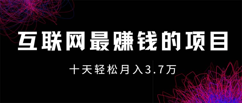 （12396期）互联网最赚钱的项目没有之一，轻松月入7万+，团队最新项目-网创资源站