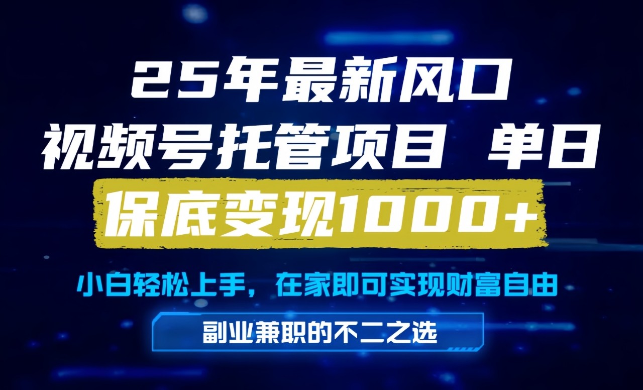 真正的懒人项目，妥妥的福利，先到先得，单日保底1000+-网创资源站