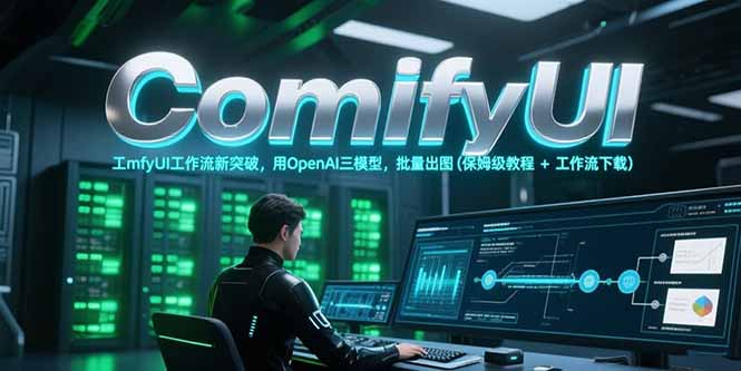 ComfyUI工作流新突破，用OpenAI三模型，批量出图(保姆级教程+工作流下载-网创资源站