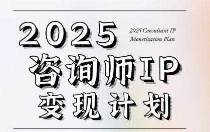 7天构建咨询师变现系统，2025咨询师IP变现计划训练营-网创资源站