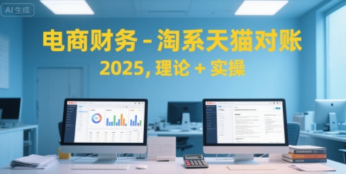 电商财务-淘系天猫对账2025，理论+实操-网创资源站