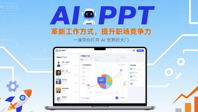 AI+PPT：革新工作方式，提升职场竞争力，一课带你打开 AI 世界的大门-网创资源站