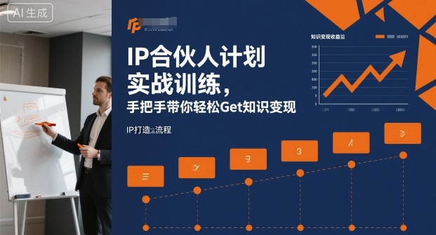 IP合伙人计划实战训练，手把手带你轻松Get知识变现-网创资源站