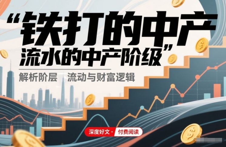 付费文章：铁打的中产，流水的中产阶级-网创资源站