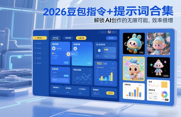 2026豆包指令+提示词合集，解锁AI创作的无限可能，效率倍增-网创资源站