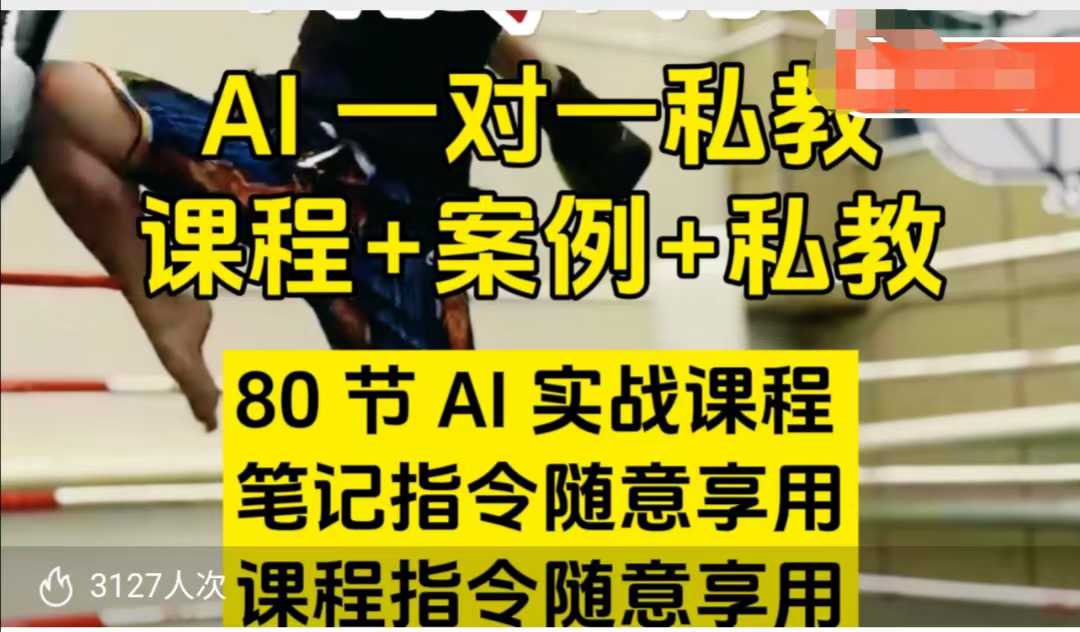 AI指令实战课，课程+案例，80节AI实战课程，笔记指令随意享用，课程指令随意享用(更新26年3月)-网创资源站