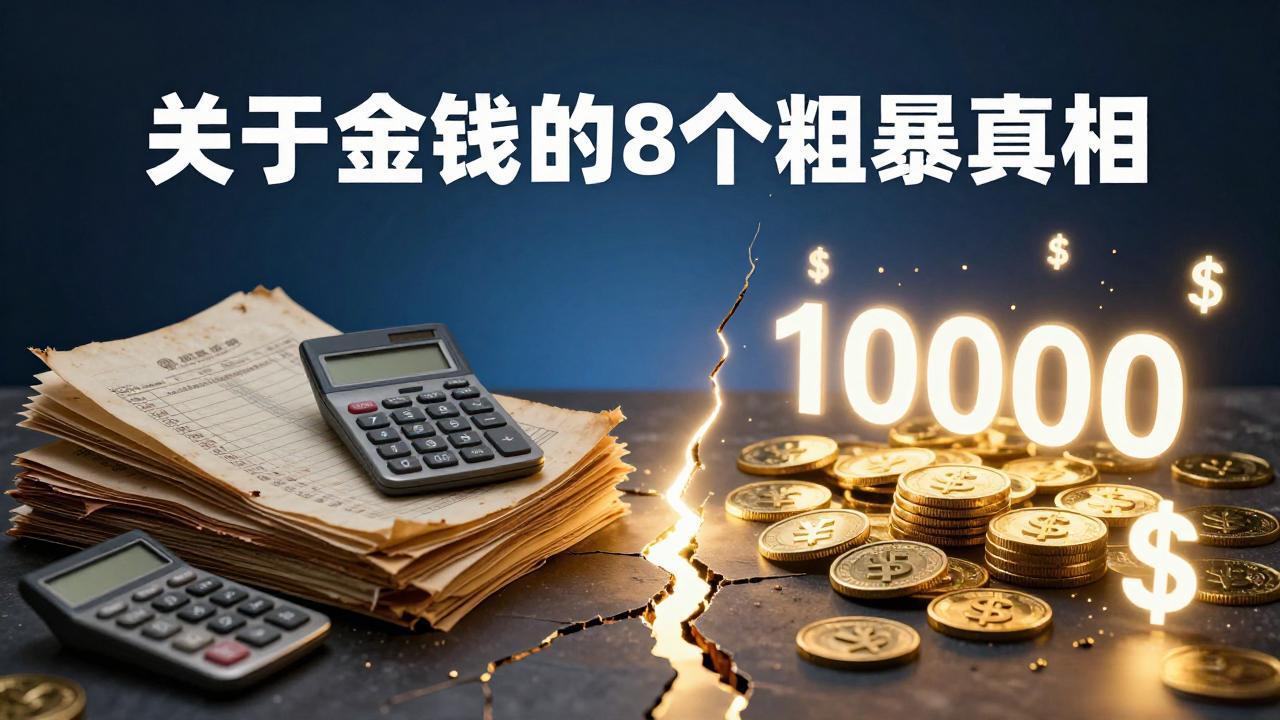 付费文章：关于金钱的 8 个粗暴真相，彻底重塑你的赚钱思维与财富认知-网创资源站