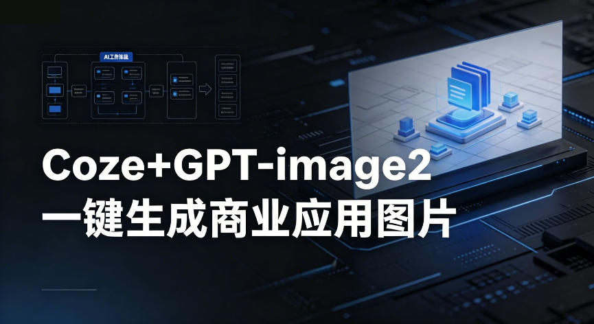 【Coze工作流搭建实操教程】coze+GPT-image2一键生成商业应用图片，全流程保姆级教学-网创资源站