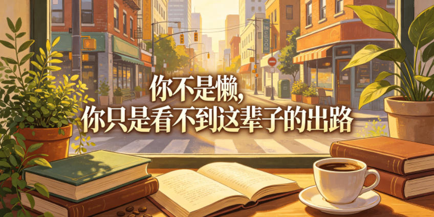 付费文章：你不是懒，你只是看不到这辈子的出路-网创资源站