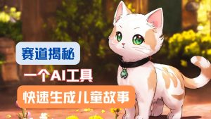 利用AI工具一分钟制作原创视频,多种变现方式,复制粘贴月入2w+!-网创资源站