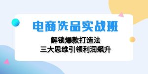 (12398期)电商选品实战班:解锁爆款打造法,三大思维引领利润飙升-网创资源站