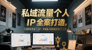 私域流量个人IP全案打造,打造特色专业个人IP,未来最值钱的是你的个人IP-网创资源站