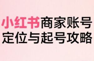 小红书电商全链路实战从定位到爆单,系统拆解小红书商家起号全流程-网创资源站