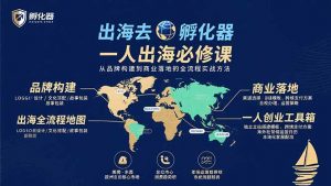 出海去 孵化器 一人出海必修课：从品牌构建到商业落地的全流程实战方法-网创资源站