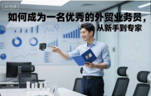 如何成为一名优秀的外贸业务员，从新手到专家-网创资源站