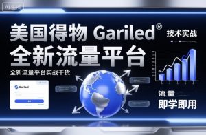 美国得物Gariled技术实战，全新流量平台实战干货，即学即用-网创资源站