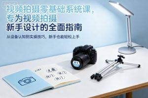 视频拍摄零基础系统课,专为视频拍摄新手设计的全面指南-网创资源站
