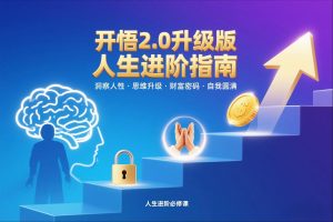 开悟2.0升级版人生进阶指南,洞察人性-思维升级-财富密码-自我圆满-网创资源站