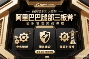 团队管理必学课程系列，阿里巴巴“腿部三板斧”-网创资源站