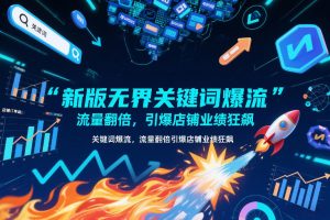 新版无界关键词爆流,流量翻倍,引爆店铺业绩狂飙-网创资源站