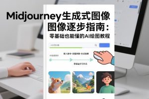Midjourney生成式图像逐步指南：零基础也能懂的AI绘图教程-网创资源站