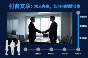 付费文章:求人办事,如何把握节奏-网创资源站