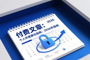 付费文章:个人年度建议指南:2026年指南-网创资源站