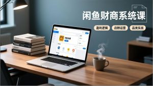 闲鱼财商系统课:从盈利逻辑、店群运营到品类实战,实现稳定月入过万-网创资源站