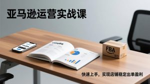 亚马逊运营实战课，Listing优化、Vine秒杀、FBA发货，快速上手，实现店铺稳定出单盈利-网创资源站