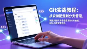 Git实战教程：从安装配置到分支管理，掌握实际开发中最常用的Git技能，告别代码管理混乱-网创资源站
