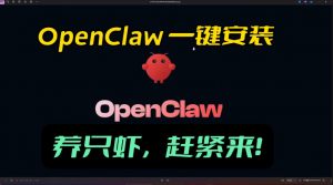 openclaw安装教程和资料，10分钟搞定，一切，让你轻松拥有龙虾-网创资源站