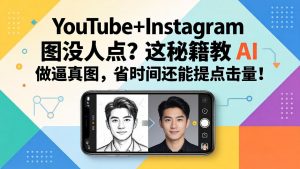YouTube+Instagram图没人点？这秘籍教 AI 做逼真图，省时间还能提点击量-网创资源站