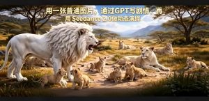 用一张普通图片，通过GPT写剧情，再用Seedance 2.0做动态演绎，居然能生成迪士尼风格搞笑动画-网创资源站