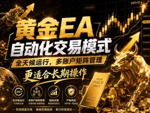 黄金EA量化:多窗口矩阵稳定运行,系统自动执行,收益空间持续放大-网创资源站