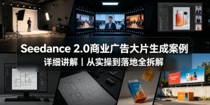 Seedance 2.0商业广告大片生成案例详细讲解｜从实操到落地全拆解-网创资源站