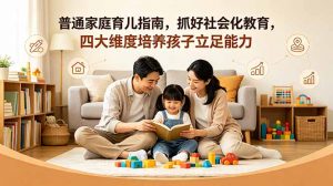 付费文章:普通家庭育儿指南,抓好社会化教育,四大维度培养孩子立足能力-网创资源站