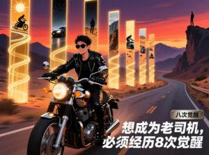 付费文章:想成为老司机,必须经历8次觉醒-网创资源站
