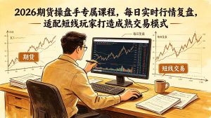 2026期货操盘手专属课程-更新6月，每日实时行情复盘，适配短线玩家打造成熟交易模式-网创资源站