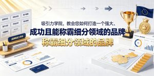 吸引力学院，教会您如何打造一个强大、成功且能称霸细分领域的品牌！【原创双语字幕】-网创资源站